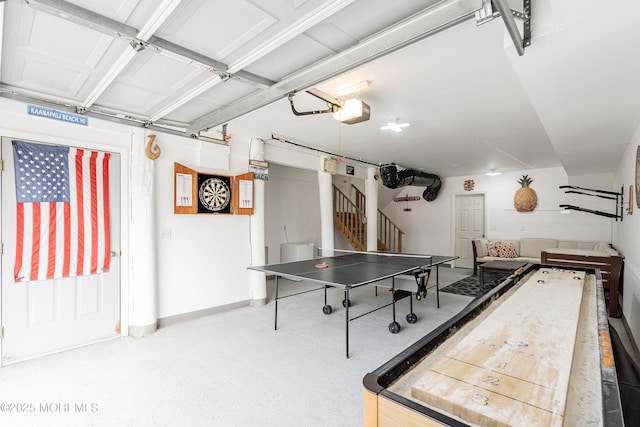 507 Amber St Unit B, Beach Haven, NJ 08008 - recreation room with baseboards