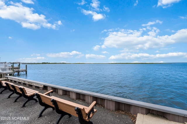 507 Amber St Unit B, Beach Haven, NJ 08008 - dock area with a water view