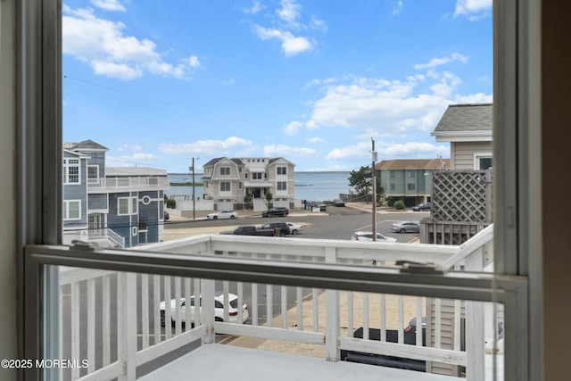 507 Amber St Unit B, Beach Haven, NJ 08008 - balcony featuring a water view
