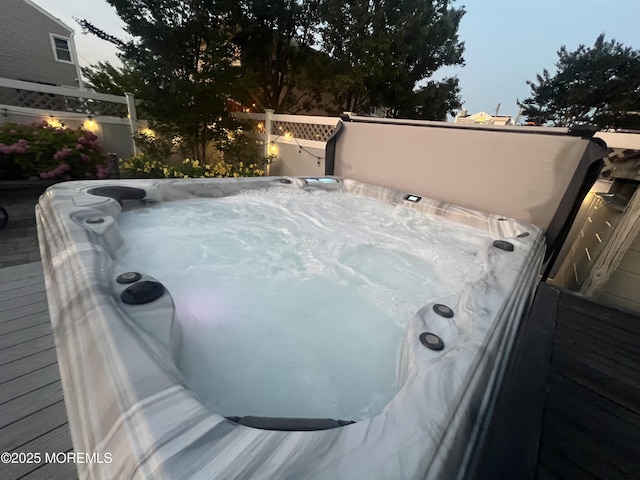 507 Amber St Unit B, Beach Haven, NJ 08008 - exterior view of a hot tub and oil tank