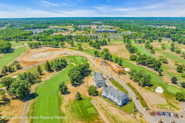 116 Eagle Way, Eatontown, NJ 07724 - aerial view of property and surrounding area with a local golf course
