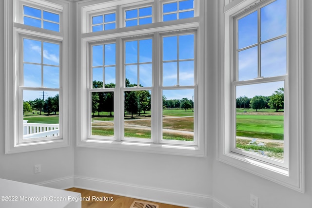116 Eagle Way, Eatontown, NJ 07724 - detailed view of baseboards and a golf course