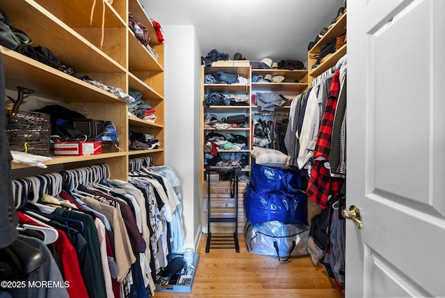 6 Tower Ct, Farmingdale, NJ 07727 - walk in closet with wood finished floors