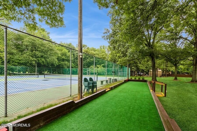 239 Medford Ct Unit B, Manalapan, NJ 07726 - view of tennis court