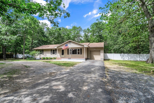 271 S Stump Tavern Rd, Jackson, NJ 08527 - ranch-style house featuring driveway, an attached garage, and crawl space