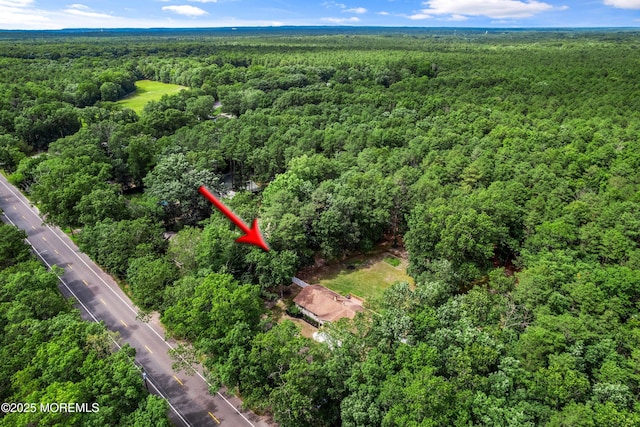 271 S Stump Tavern Rd, Jackson, NJ 08527 - aerial view of property's location featuring a forest