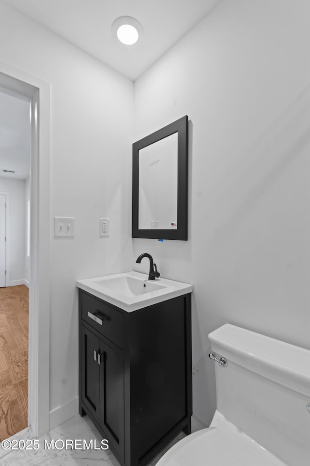 14 New Brunswick Ave, Matawan, NJ 07747 - bathroom with vanity and toilet