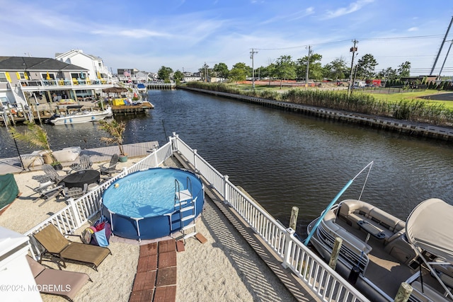36 Joy Rd, Manahawkin, NJ 08050 - dock with a water view