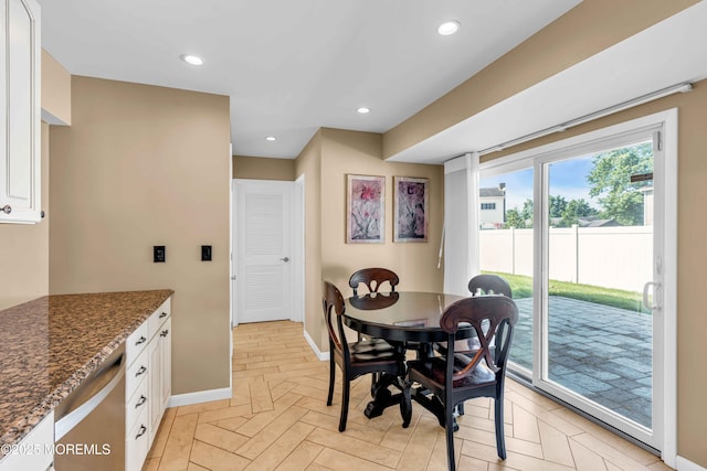 22 Tara Lin Dr, Hazlet, NJ 07730 - dining area with recessed lighting