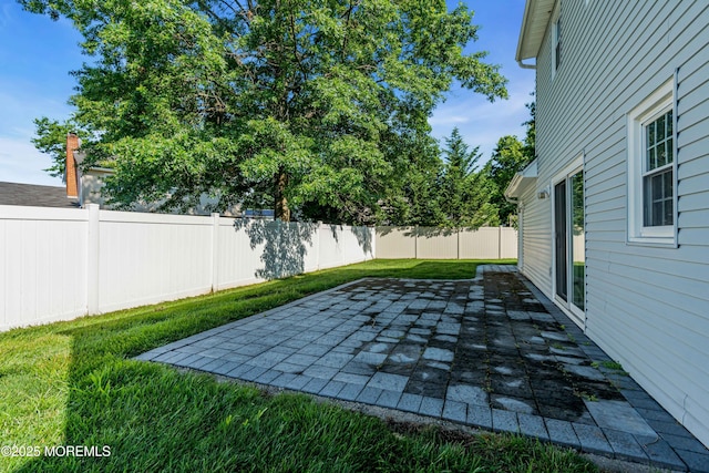 22 Tara Lin Dr, Hazlet, NJ 07730 - fenced backyard with a patio area