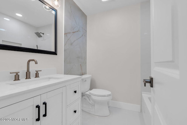 324 Barbados Dr N, Toms River, NJ 08757 - full bathroom with vanity and shower / bath combination