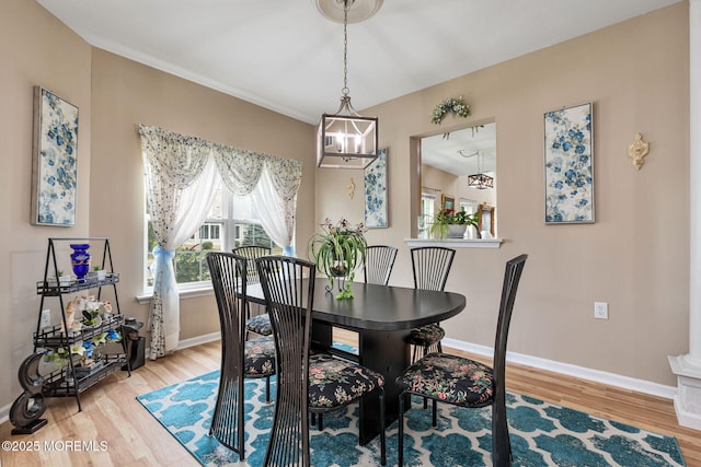 2 Moet Ct, Manchester, NJ 08759 - dining area featuring wood finished floors and baseboards