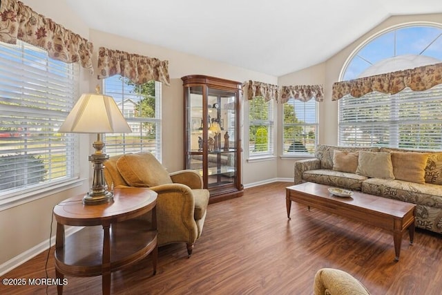 2525 Spring Hill Dr, Toms River, NJ 08755 - sunroom / solarium with vaulted ceiling and plenty of natural light