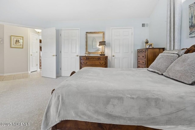 2525 Spring Hill Dr, Toms River, NJ 08755 - tiled bedroom with baseboards