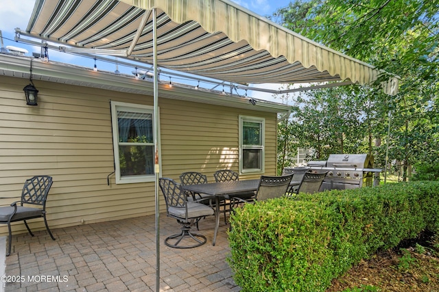 98 Yorkwood Dr, Brick, NJ 08723 - view of patio / terrace featuring outdoor dining area and grilling area