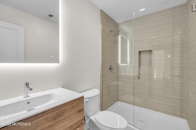 21 Pension Hill Rd, Manalapan, NJ 07726 - full bath featuring a shower stall and vanity