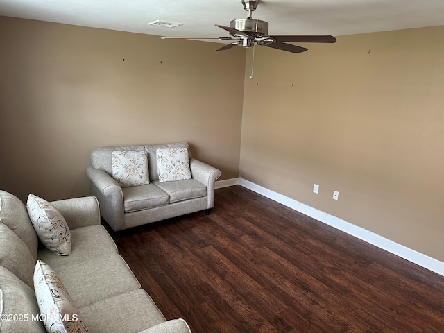 9 Maine Ct Unit 741, Matawan, NJ 07747 - living room with wood finished floors and ceiling fan