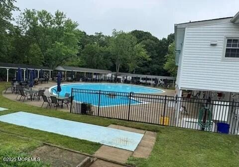 9 Maine Ct Unit 741, Matawan, NJ 07747 - community pool featuring a patio area