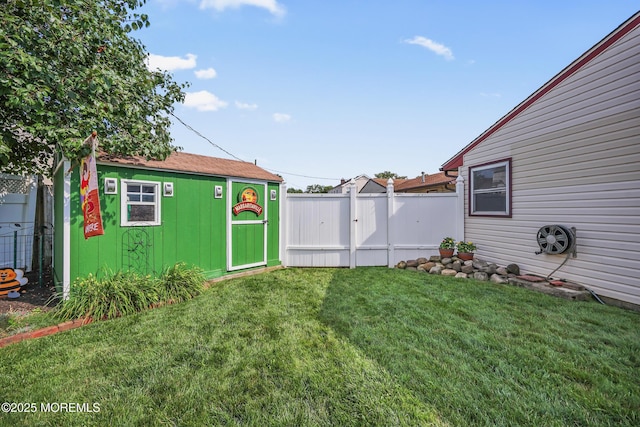 149 Idlewild Ln, Aberdeen, NJ 07747 - view of yard with an outdoor structure