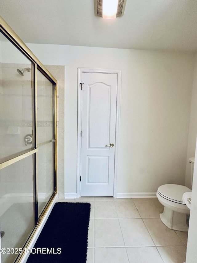 1642 Mink Ct, Toms River, NJ 08755 - full bath featuring tile patterned floors and a shower with shower door