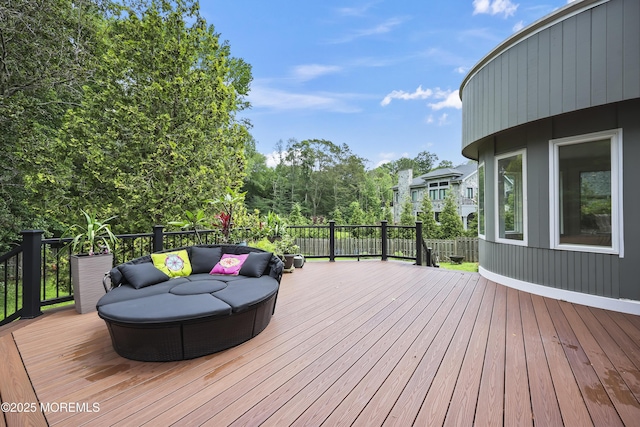 42 Nikki Ct, Morganville, NJ 07751 - view of wooden deck
