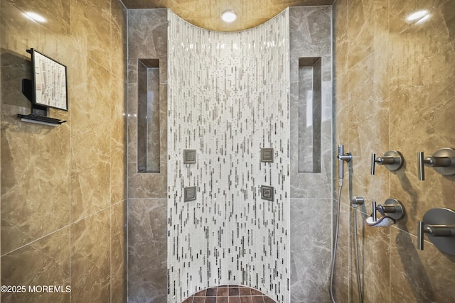 42 Nikki Ct, Morganville, NJ 07751 - bathroom featuring tiled shower
