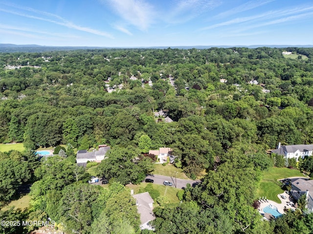 7 Stony Ridge Dr, Hillsdale, NJ 07642 - aerial view of property and surrounding area featuring a forest