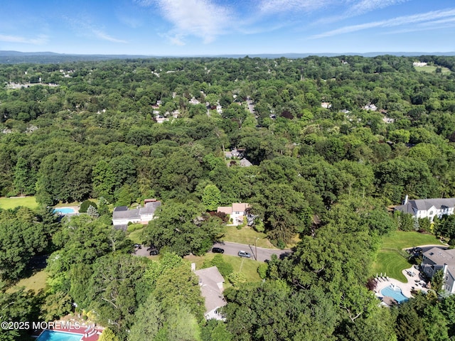 7 Stony Ridge Dr, Hillsdale, NJ 07642 - aerial view of property's location with a forest