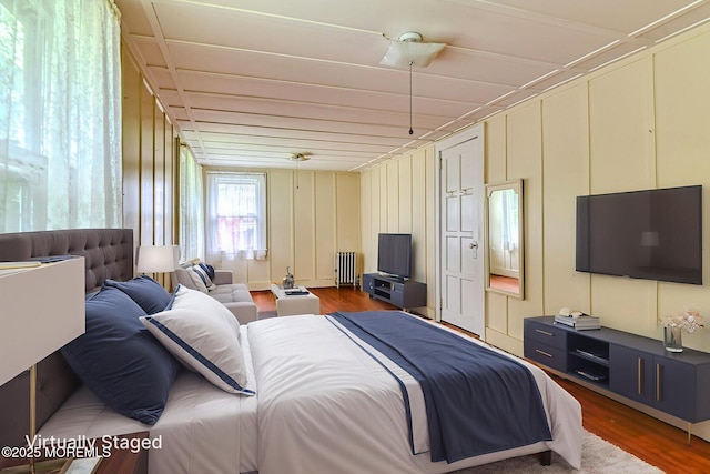 1416 Garven Ave, Ocean Twp, NJ 07712 - bedroom with radiator and wood finished floors