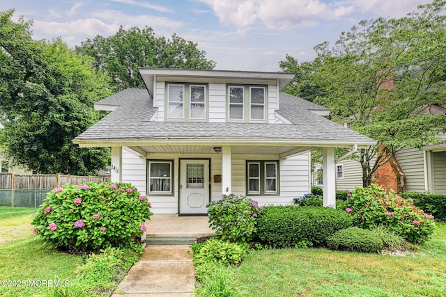 1416 Garven Ave, Ocean Twp, NJ 07712 - bungalow-style house with a porch and roof with shingles
