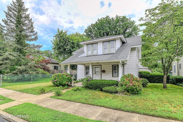 1416 Garven Ave, Ocean Twp, NJ 07712 - bungalow-style house featuring roof with shingles and covered porch