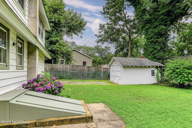 1416 Garven Ave, Ocean Twp, NJ 07712 - fenced backyard with a storage shed