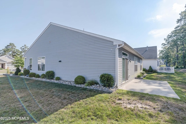 51 Galley Way, Little Egg Harbor, NJ 08087 - view of side of property with a patio and a yard