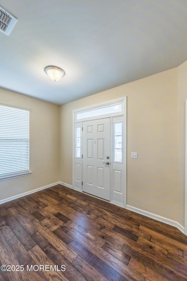 51 Galley Way, Little Egg Harbor, NJ 08087 - entrance foyer featuring dark wood finished floors and baseboards