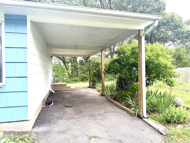 143 Fisher Ave, Brick, NJ 08723 - view of patio with a carport