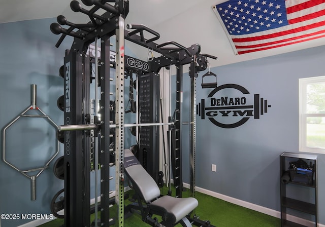 1113 Pemberton St, Toms River, NJ 08757 - exercise area with baseboards
