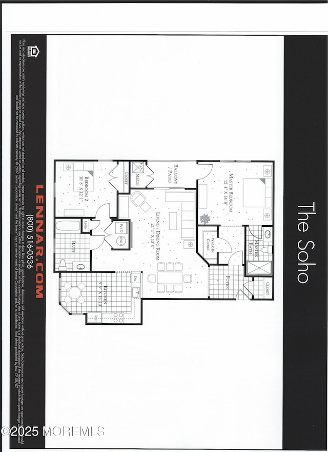 2116 Edward Stec Blvd Unit 2116, Edison, NJ 08837 - view of room layout