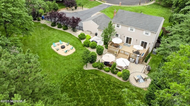 12 Fairway Ave, Eatontown, NJ 07724 - aerial view of property and surrounding area