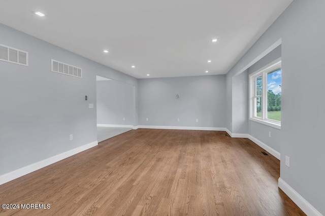 166 Montrose Rd, Colts Neck, NJ 07722 - unfurnished room featuring wood finished floors and recessed lighting