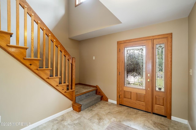 424 Continental St, Forked River, NJ 08731 - entryway with plenty of natural light and stairway