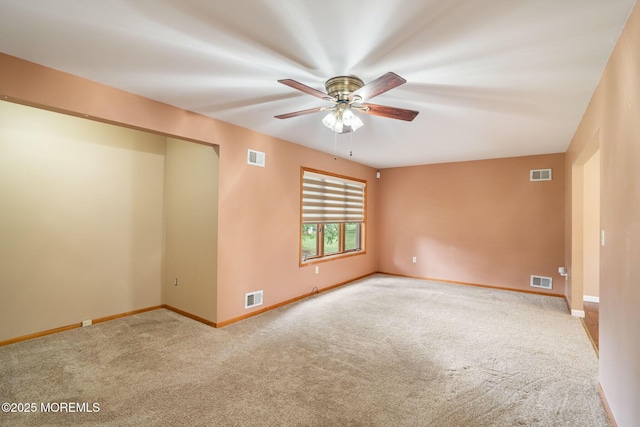 424 Continental St, Forked River, NJ 08731 - empty room with carpet and a ceiling fan