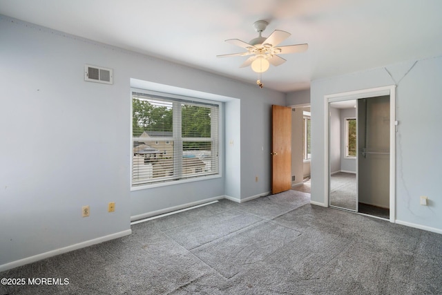424 Continental St, Forked River, NJ 08731 - unfurnished bedroom with carpet flooring and ceiling fan