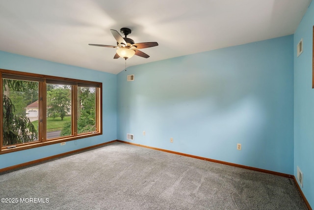 424 Continental St, Forked River, NJ 08731 - spare room with carpet flooring and ceiling fan
