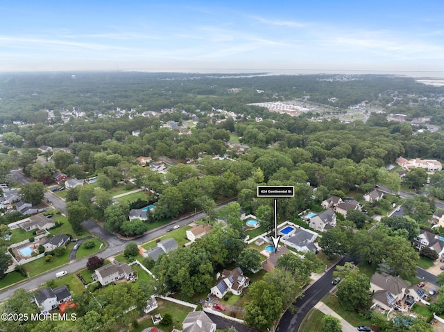 424 Continental St, Forked River, NJ 08731 - aerial view of property's location with nearby suburban area