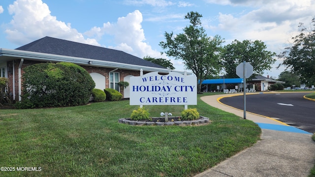 119 Hyannis St, Toms River, NJ 08757 - community sign with a yard