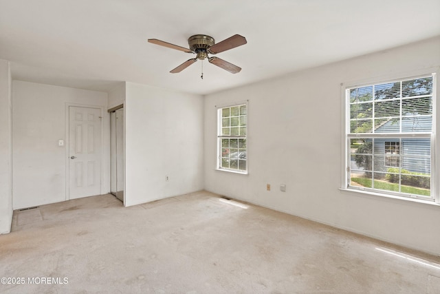 153D Concordia Cir, Monroe, NJ 08831 - carpeted spare room with ceiling fan