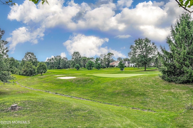 153D Concordia Cir, Monroe, NJ 08831 - view of community featuring golf course view and a yard