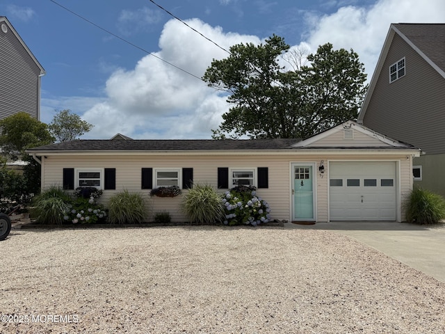 57 Albert Dr, Beach Haven West, NJ 08050 - view of front of home featuring concrete driveway and an attached garage