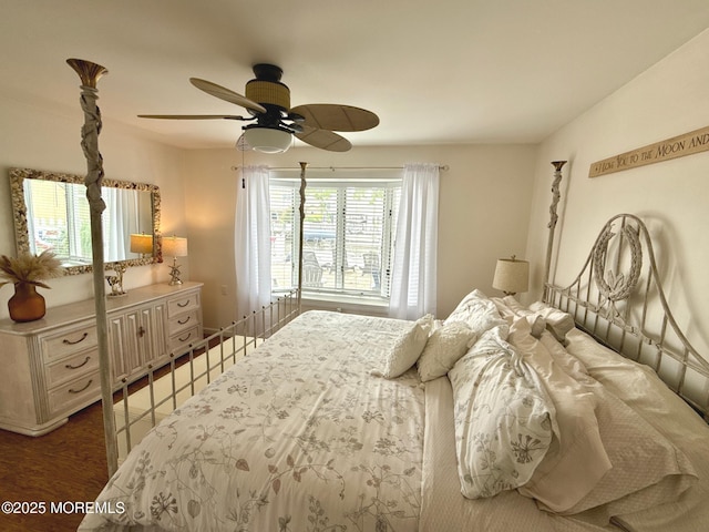 57 Albert Dr, Beach Haven West, NJ 08050 - bedroom featuring a ceiling fan