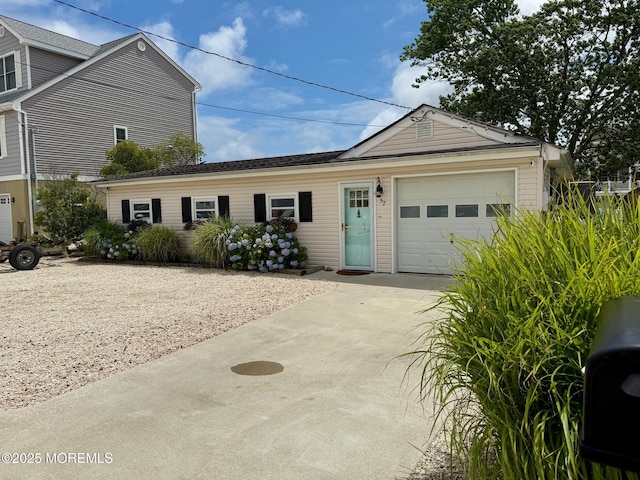 57 Albert Dr, Beach Haven West, NJ 08050 - ranch-style home with driveway and an attached garage